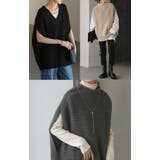 ベスト ニット 体型カバー | HUG.U | 詳細画像21 