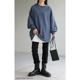 スウェット ロング 配色 | HUG.U | 詳細画像22 