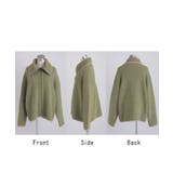 ニット 小顔 パーカー | HUG.U | 詳細画像23 