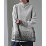 ニット グラデーション 柄 | HUG.U | 詳細画像21 