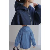 パーカー デニム ハーフジップ | HUG.U | 詳細画像21 