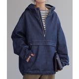 パーカー デニム ハーフジップ | HUG.U | 詳細画像22 