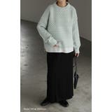 ニット シャツ 重ね着風 | HUG.U | 詳細画像21 