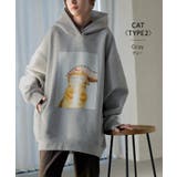 パーカー 猫 ダンボール | HUG.U | 詳細画像16 