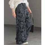 パンツ ワイド 花柄 | HUG.U | 詳細画像6