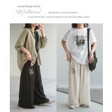 パンツ ワイド 刺繍 | HUG.U | 詳細画像21 