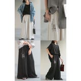 パンツ ワイド 刺繍 | HUG.U | 詳細画像22 