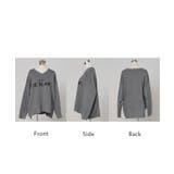 ニット ロゴ スポンジニット | HUG.U | 詳細画像25 