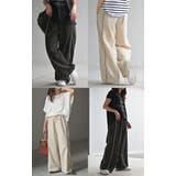 パンツ ワイド ナイロンパンツ | HUG.U | 詳細画像22 