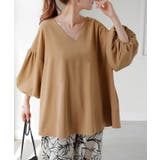 サンドベージュ | シャツ 楊柳 レディース | HUG.U