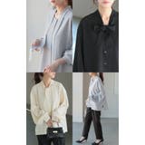 ブラウス ボウタイ トップス | HUG.U | 詳細画像21 