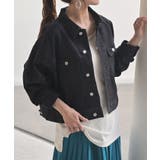 Gジャン ジャスト丈 デニム | HUG.U | 詳細画像21 