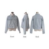 Gジャン ジャスト丈 デニム | HUG.U | 詳細画像23 