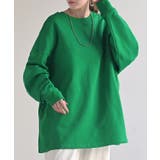 スウェット ロング 配色 | HUG.U | 詳細画像5 