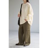 スウェット ロング 配色 | HUG.U | 詳細画像7 