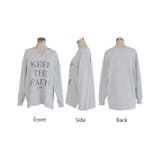 スウェット キーネック ロゴ | HUG.U | 詳細画像23