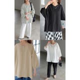 ブラウス 前後2WAY シャツ | HUG.U | 詳細画像21 