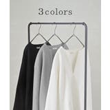 スウェット Vネック レディース | HUG.U | 詳細画像10 