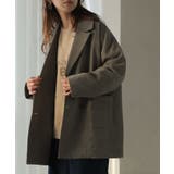 チェックブラウン | ジャケット テーラードジャケット アウター | HUG.U