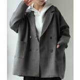 チェックグレー | ジャケット テーラードジャケット アウター | HUG.U