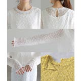 シアートップス レイヤード レース | HUG.U | 詳細画像23 