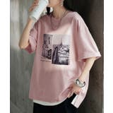 ソフトピンク | Tシャツ プリント 接触冷感 | HUG.U