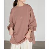 ダスティピンク | ロンT ブラウス レディース | HUG.U