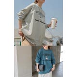 スウェット ロゴ チュニック | HUG.U | 詳細画像21