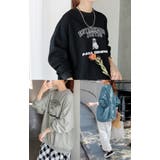 スウェット ロゴ チュニック | HUG.U | 詳細画像23