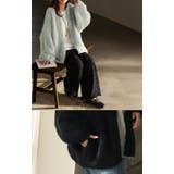 カーディガン フェザー パフスリーブ | HUG.U | 詳細画像18 