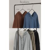 パーカー 刺繍 レディース | HUG.U | 詳細画像10 