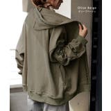 パーカー 刺繍 レディース | HUG.U | 詳細画像13 