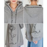 パーカー 刺繍 レディース | HUG.U | 詳細画像23 