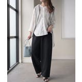 パンツ バレルレッグ レディース | HUG.U | 詳細画像7 