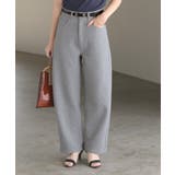 グレー | パンツ バレルレッグ レディース | HUG.U