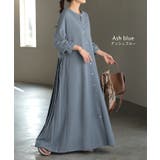 ワンピース プリーツ ノーカラ― | HUG.U | 詳細画像12 