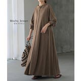 ワンピース プリーツ ノーカラ― | HUG.U | 詳細画像13 