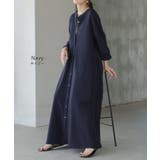 ワンピース プリーツ ノーカラ― | HUG.U | 詳細画像16 