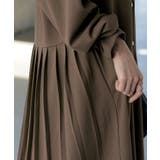 ワンピース プリーツ ノーカラ― | HUG.U | 詳細画像8 