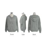 パーカー ニット 綿100 | HUG.U | 詳細画像23 