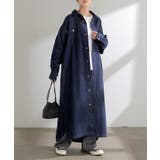 ワンピース シャツ デニム | HUG.U | 詳細画像5