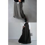 スカート スウェット ロング | HUG.U | 詳細画像3