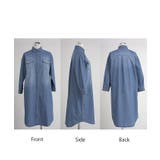 ワンピース シャツ デニム | HUG.U | 詳細画像23 