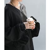 ロンT Vネック フリル | HUG.U | 詳細画像17 