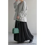 ロンT Vネック フリル | HUG.U | 詳細画像19 