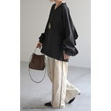 ロンT Vネック フリル | HUG.U | 詳細画像4 