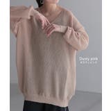 ニット シャリ感 透かし編み | HUG.U | 詳細画像12 