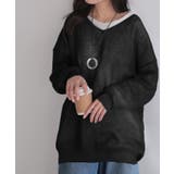 ニット シャリ感 透かし編み | HUG.U | 詳細画像5 