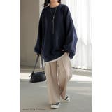 スウェット ワッフル プルオーバー | HUG.U | 詳細画像8 