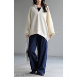 ロンT ワッフル キーネック | HUG.U | 詳細画像17 